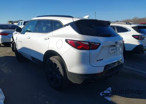 2021 Chevrolet Blazer Fwd Rs из США, поврежденный, VIN 3GNKBERS7MS513482